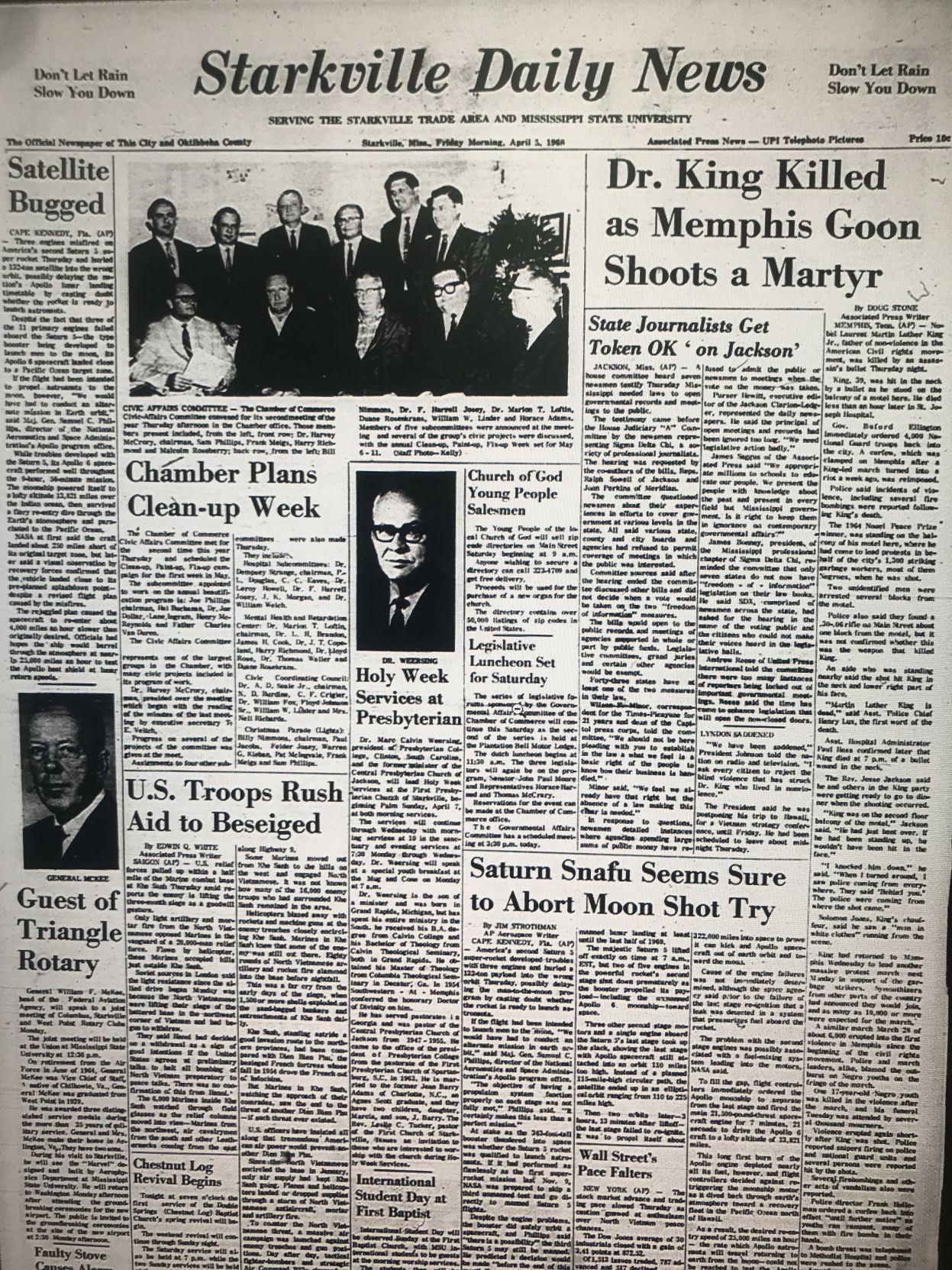Anniversary of MLK's death